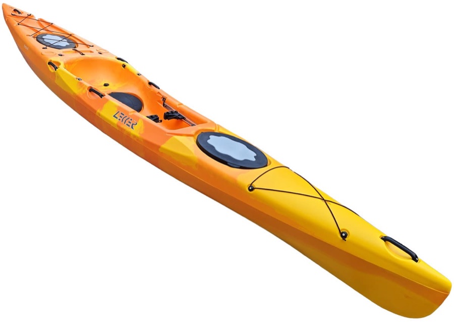 The Lekker Petrel sit-on-top kayak, Product of the Year at the 2026 Paddle Sports Show